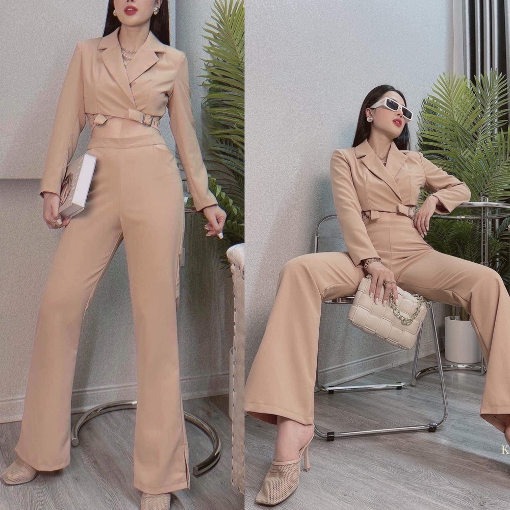 Set 2pc: blazer + pants, Size S